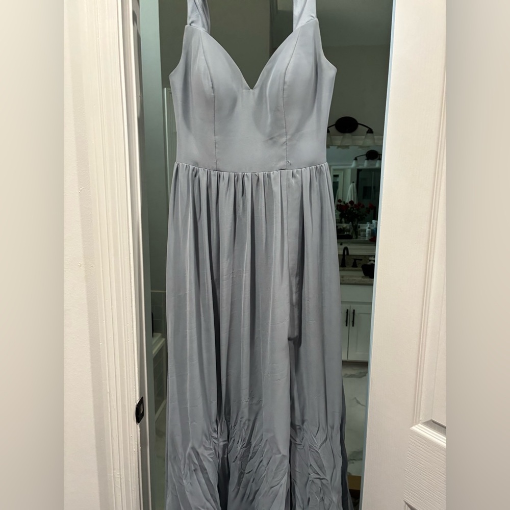 Kennedy Blue size 12 worn once but needs to be washed and steamed